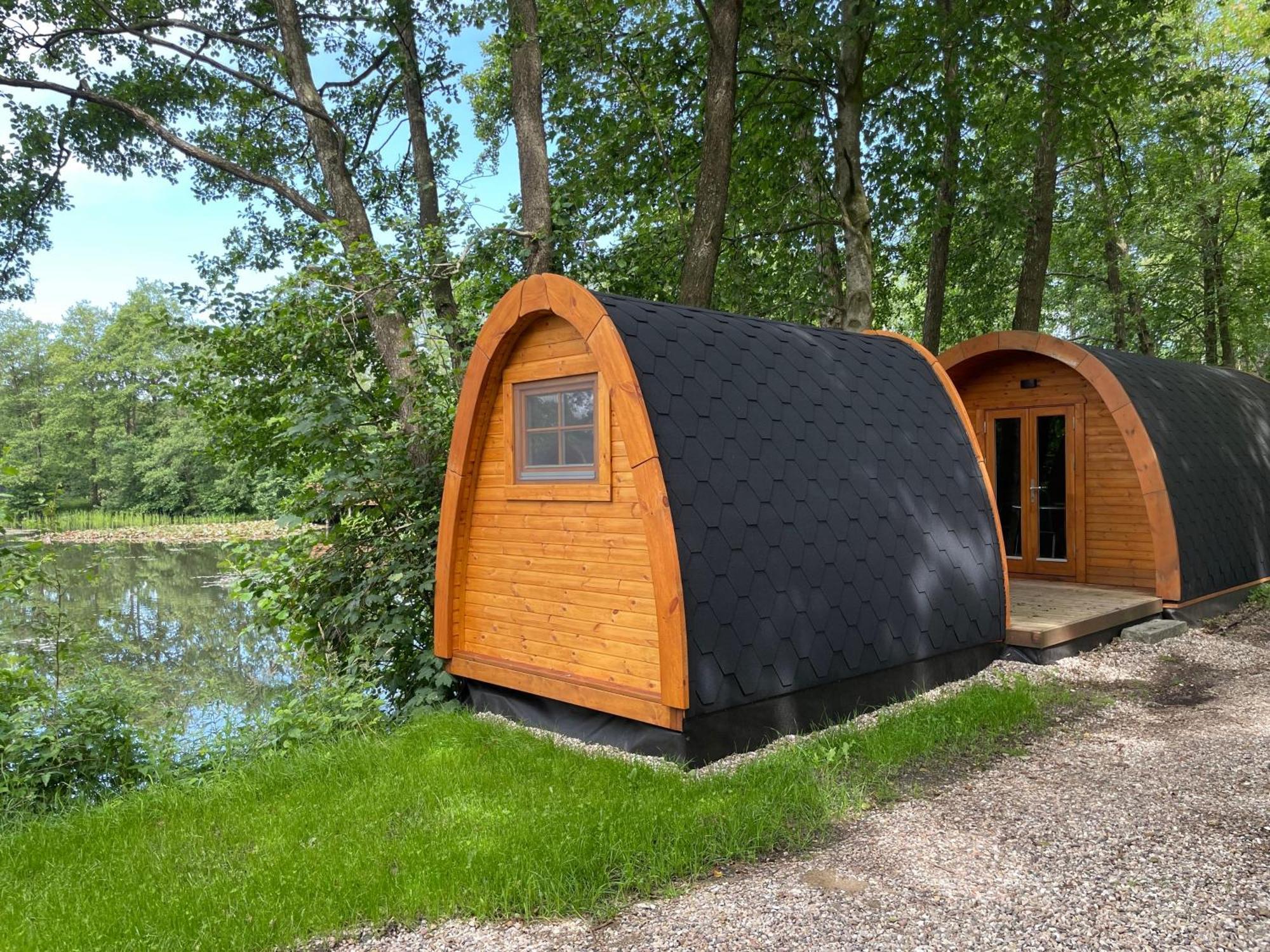 23 Familien Premium Pods "Juist" Villa Silberstedt Buitenkant foto